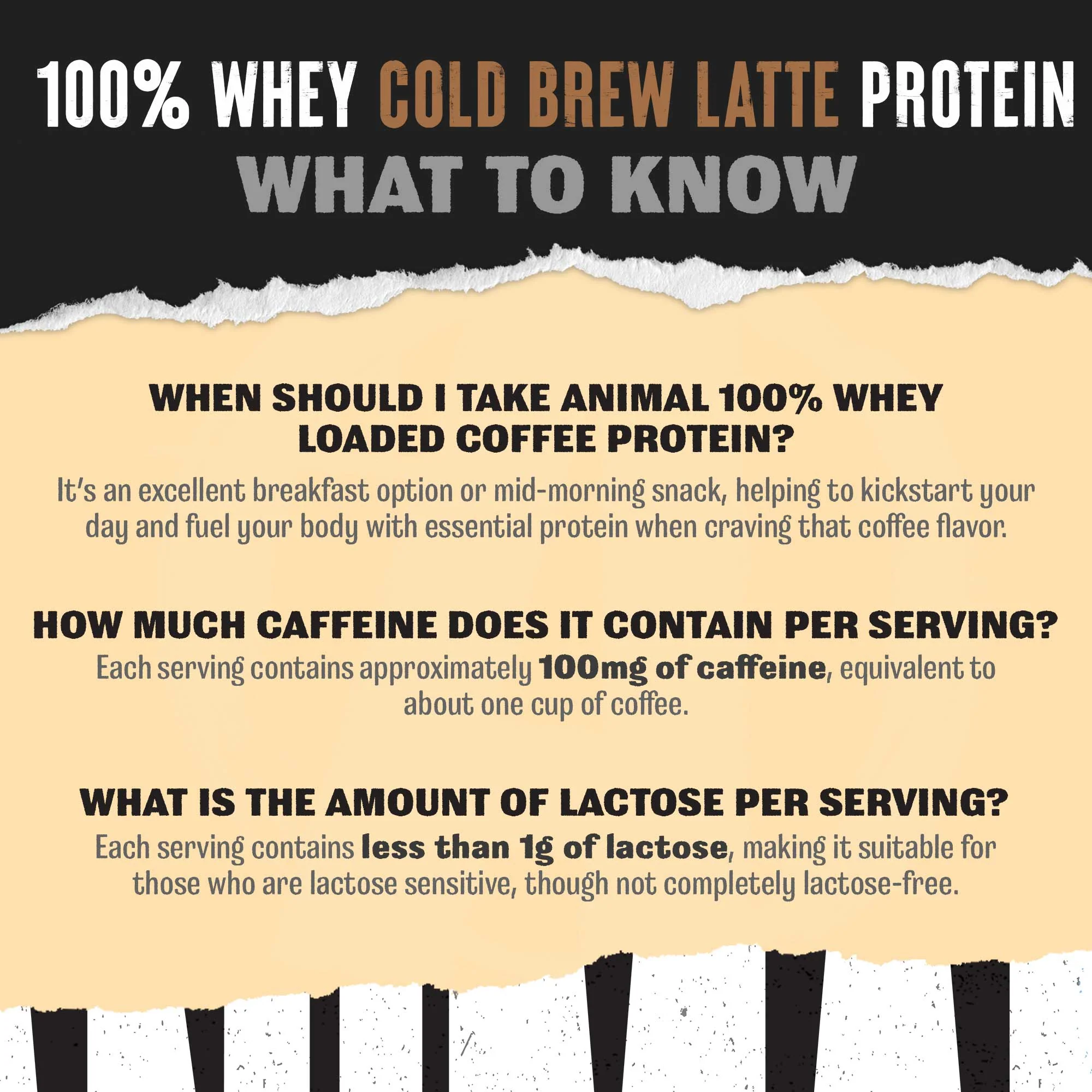 Animal 100% Whey Cold Brew Latte - Image 4