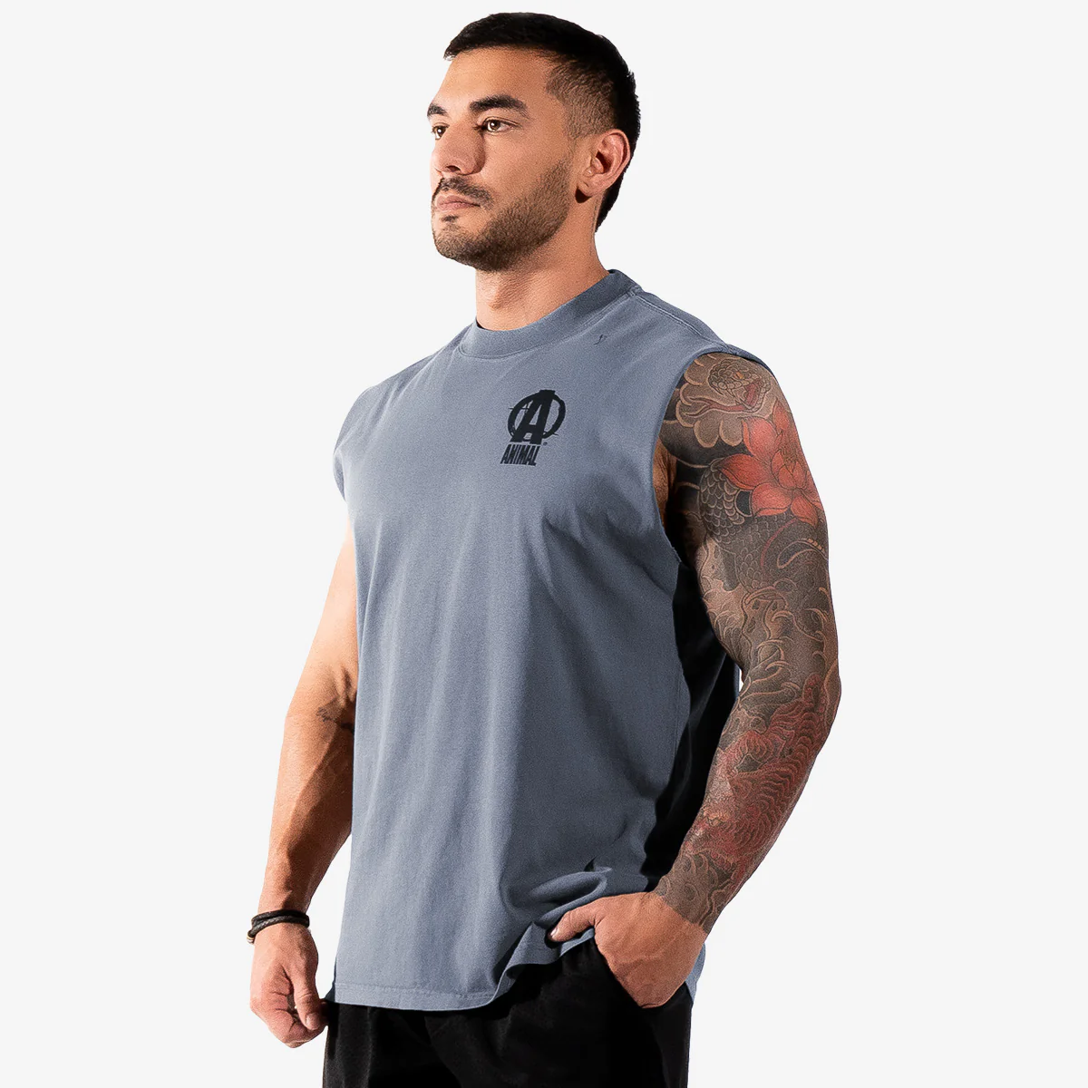Core Sleeveless Muscle Tank - Image 15