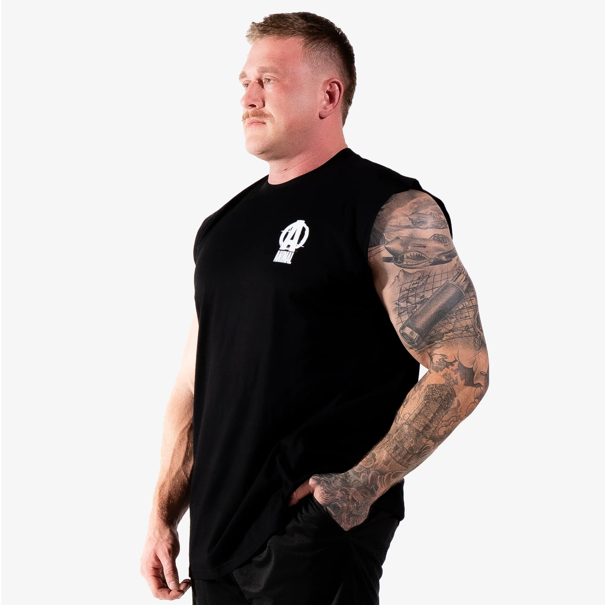 Core Sleeveless Muscle Tank - Image 6